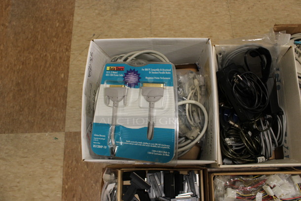 ALL ONE MONEY! Lot of 7 Boxes of Various Wires! (Room 108) - Image 5 of 5