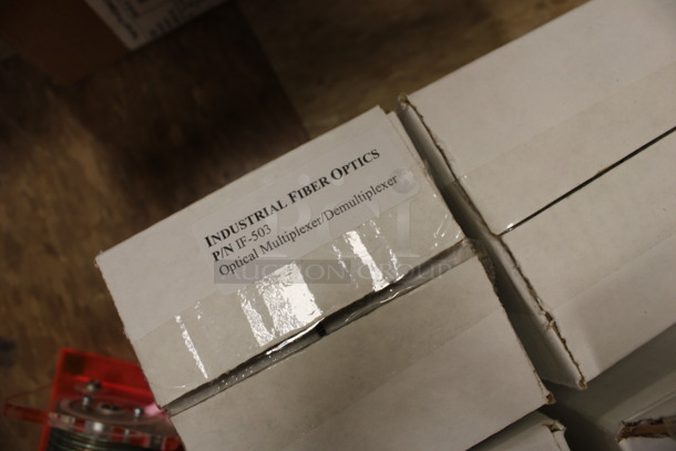 4 IN ORIGINAL BOX! Industrial Fiber Optics IF-503 Optical Multiplexer/Demultiplexers. 4x4x3. 4 Times Your Bid! (Room 108) - Image 4 of 4