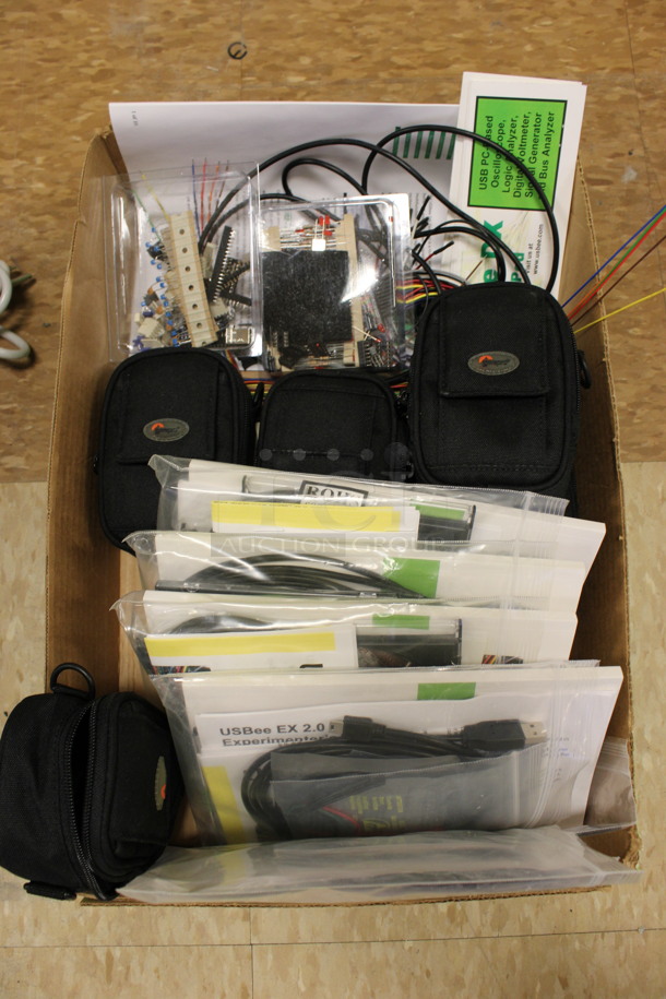 ALL ONE MONEY! Lot of Various Items Including Camera Bags and USBee Cords! (Room 108)