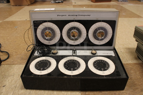 General Electric Project Analog Computer. 18x12x12. (Room 108)