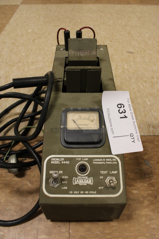 Lamagan Model 444D Growler. 115 Volts, 1 Phase. 5x14x6. (Room 108) - Image 1 of 3