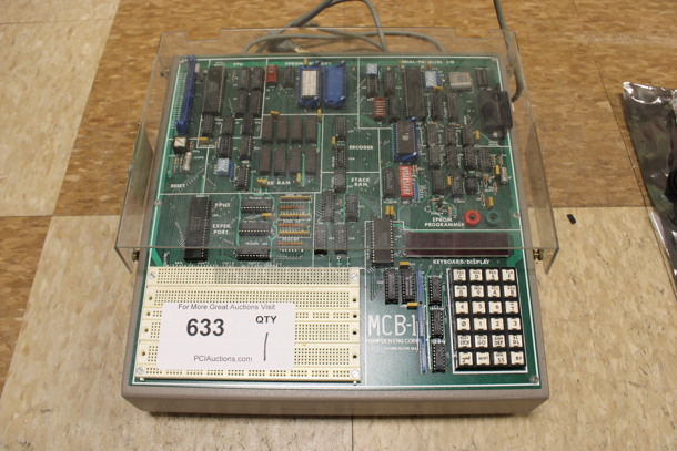 Hampden Model MCB-1 Single Board Computer. 13x13x5. (Room 108)
