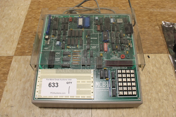 Hampden Model MCB-1 Single Board Computer. 13x13x5. (Room 108) - Image 1 of 5