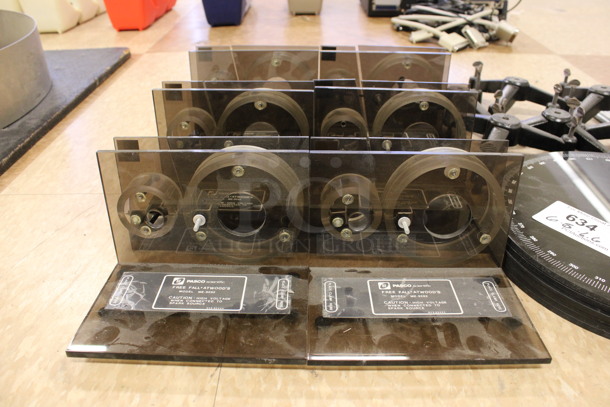 ALL ONE MONEY! Lot of 6 FAsco Free Fall Atwood, 6 Force Table, 6 Metal Rods and 6 Tripod Bases on Casters. Includes 7x6x4.5. (Room 108) - Image 2 of 7