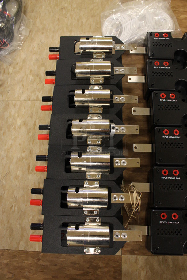 ALL ONE MONEY! Lot of 7 Pasco Model WA-9857 String Vibrator and 7 Units! Includes 7x2.5x3. (Room 108) - Image 2 of 6