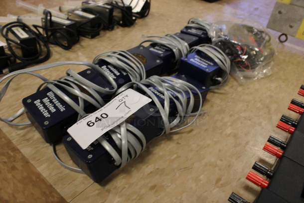 7 Ultrasonic Motion Detectors. 2.5x5.5x1.5. 7 Times Your Bid! (Room 108) - Image 3 of 4
