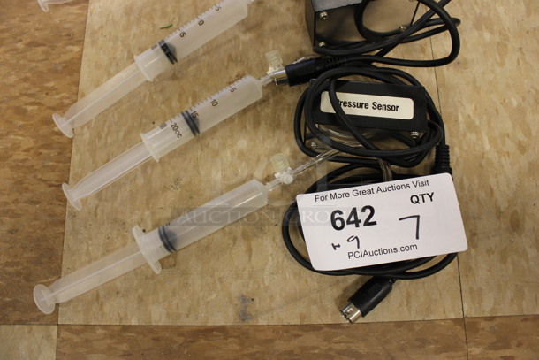 7 Pressure Sensors w/ 9 Syringes. 7 Times Your Bid! (Room 108) - Image 2 of 7