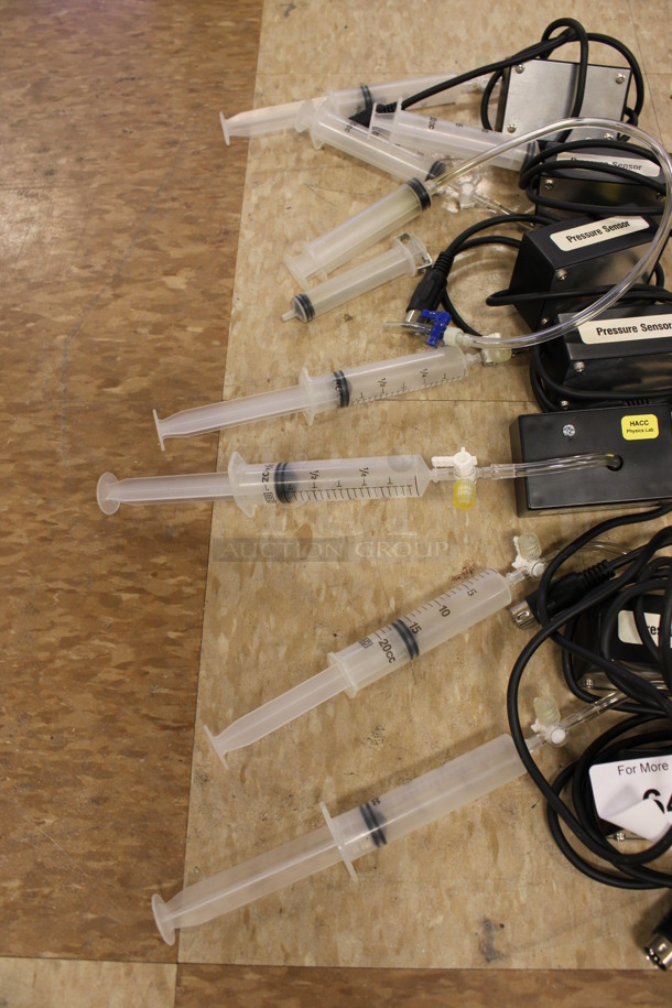 7 Pressure Sensors w/ 9 Syringes. 7 Times Your Bid! (Room 108) - Image 7 of 7