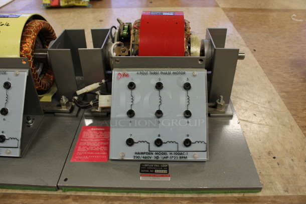 2 Hampden Motors; 2 Pole and 4 Pole. 12x14x6.5. 2 Times Your Bid! (Room 108) - Image 4 of 7