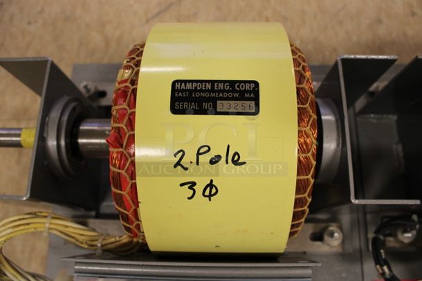 2 Hampden Motors; 2 Pole and 4 Pole. 12x14x6.5. 2 Times Your Bid! (Room 108) - Image 7 of 7