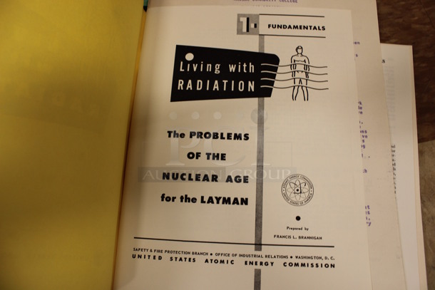 ALL ONE MONEY! Lot of Various Books/Manuals Including Living with Radiation! (Room 108) - Image 6 of 8