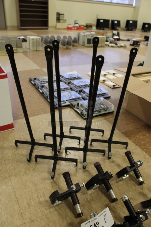 ALL ONE MONEY! Lot of 6 Poles and 6 Top Pieces! 7x4.5x20, 5x6x3. (Room 108) - Image 3 of 5