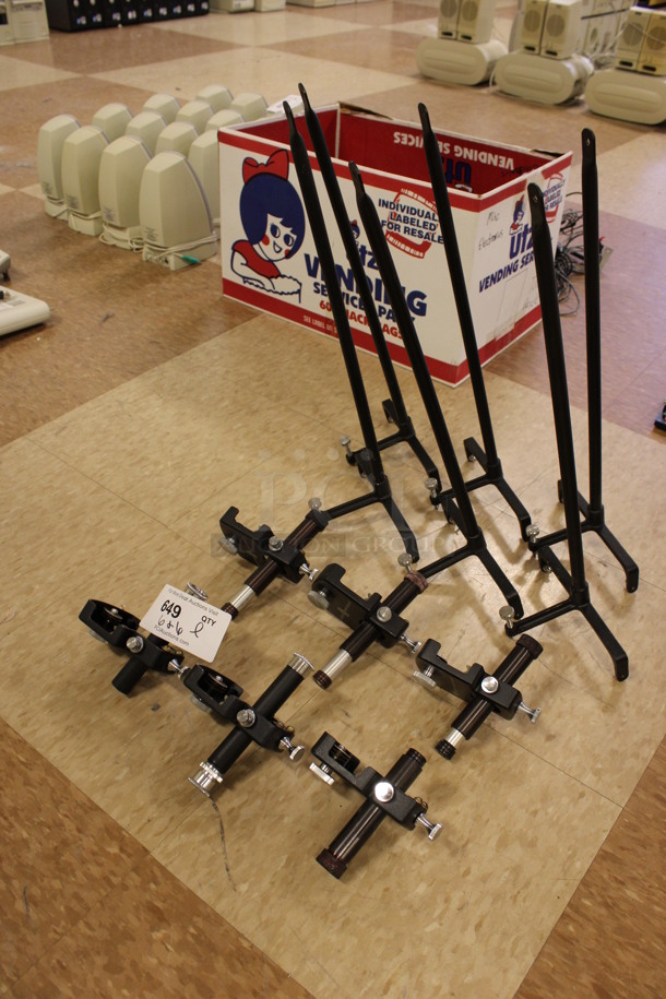 ALL ONE MONEY! Lot of 6 Poles and 6 Top Pieces! 7x4.5x20, 5x6x3. (Room 108) - Image 4 of 5