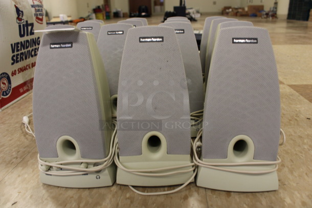 ALL ONE MONEY! Lot of 15 Harman Kardon Speakers! 4.5x5.5x9. (Room 108) - Image 2 of 4