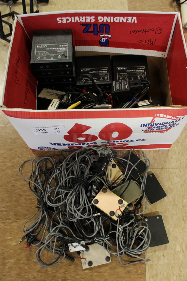 ALL ONE MONEY! Lot of Various Items Including Pasco CI-6700 MacTimer Interfaces. (Room 108)