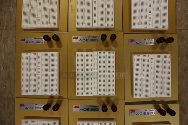 10 3M ACE 200 All Circuit Evaluator Breadboards. 4.5x5.5x1. 10 Times Your Bid! (Room 108) - Image 3 of 4