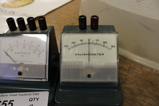 2 Meters; Galvanometer and Amperes. 4x4.5x4. 2 Times Your Bid! (Room 108) - Image 3 of 3