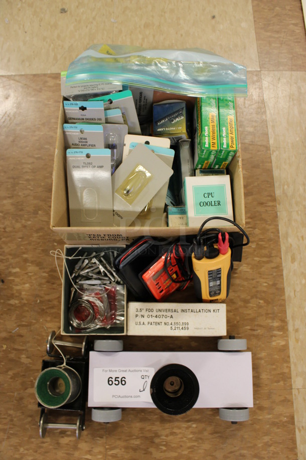 ALL ONE MONEY! Lot of Various Items Including Dual Bifet Op Amp, Germanium Diode! (Room 108)