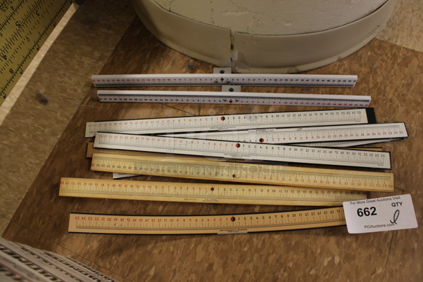 ALL ONE MONEY! Lot of Various Rulers! Includes 20". (Room 108) - Image 2 of 3