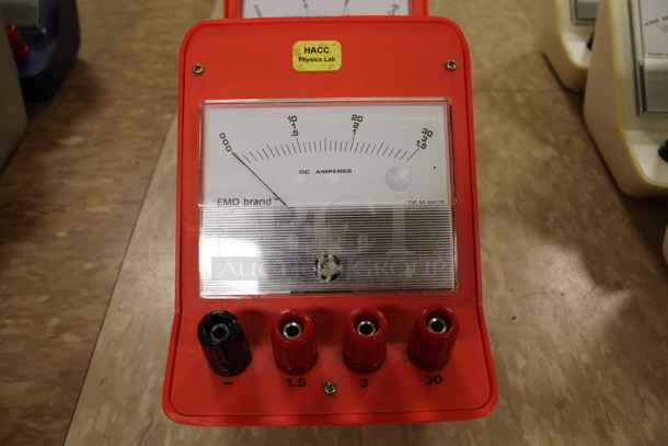 3 EMD DC Amperes Meters. 4.5x4.5x5. 3 Times Your Bid! (Room 108) - Image 3 of 3