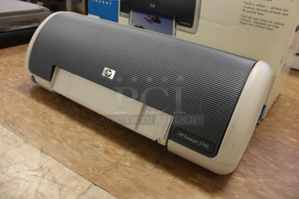 IN ORIGINAL BOX! HP Deskjet 3745 Countertop Printer. 16.5x6.5x5.5. (Room 108) - Image 3 of 5