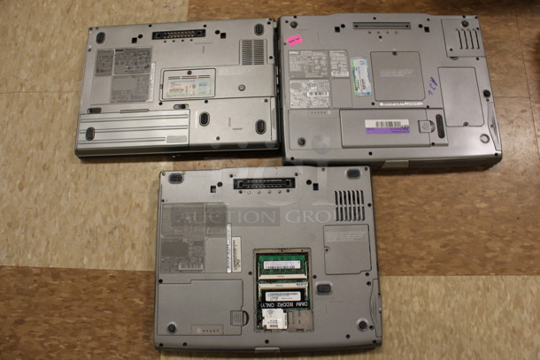 3 Various Laptops; Dell Latitude D510, Dell Latitude D630 and Dell Inspiron 8600 w/ Charger. 14", 15.5". 3 Times Your Bid! (Room 108) - Image 9 of 12