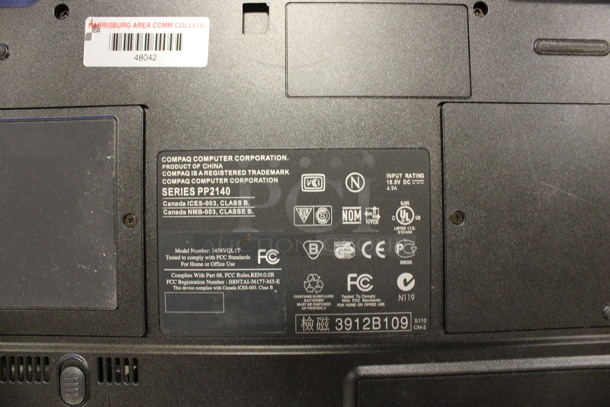 4 Compaq Evo N1000v 14" Laptops. 4 Times Your Bid! (Room 108) - Image 8 of 11