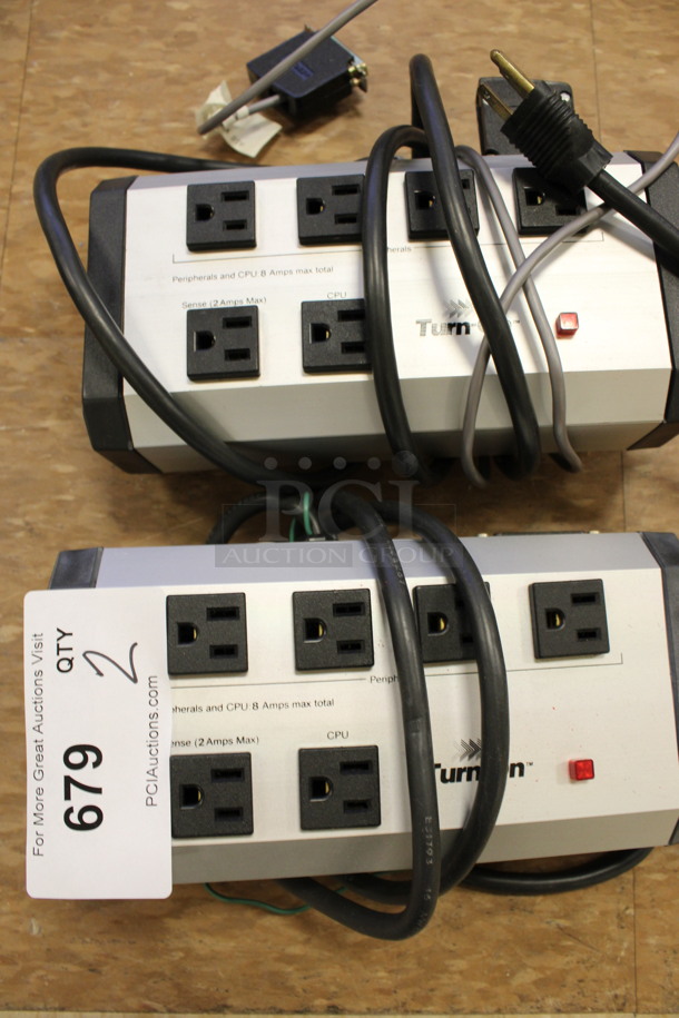 2 Turn-On Uninterruptible Power Supplies. 9.5x5x3.5. 2 Times Your Bid! (Room 108) - Image 3 of 3