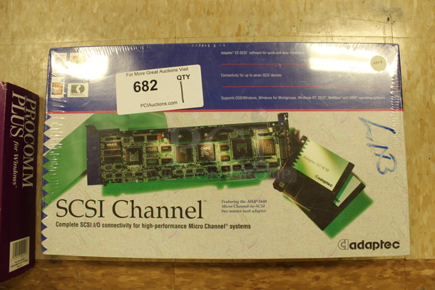 BRAND NEW IN BOX! Adaptec SCSI Channel. (Room 108)