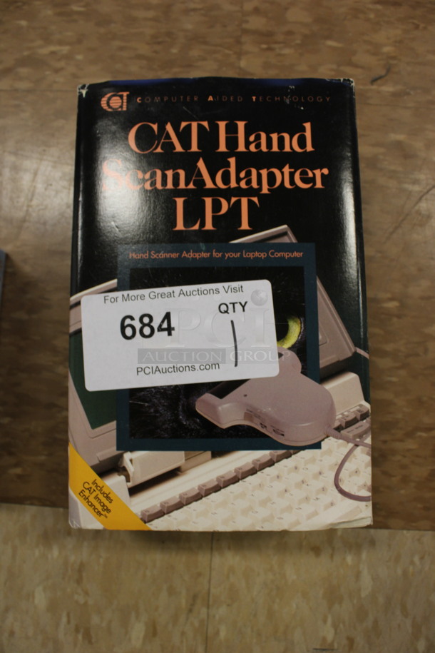 IN ORIGINAL BOX! CAT Hand Scan Adapter LPT for Laptop Computer. (Room 108)