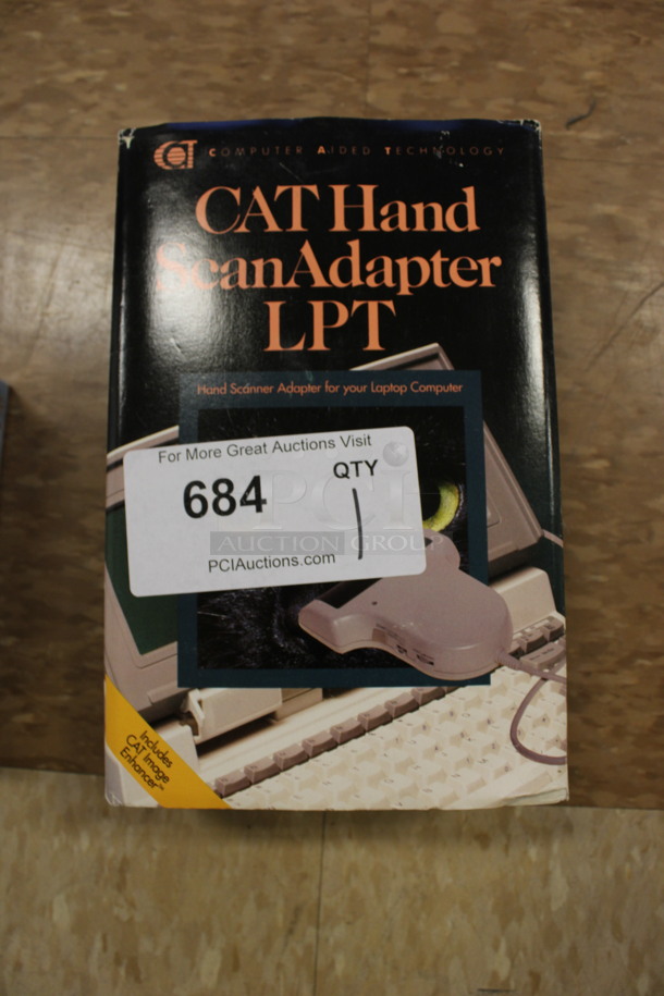 IN ORIGINAL BOX! CAT Hand Scan Adapter LPT for Laptop Computer. (Room 108) - Image 1 of 4