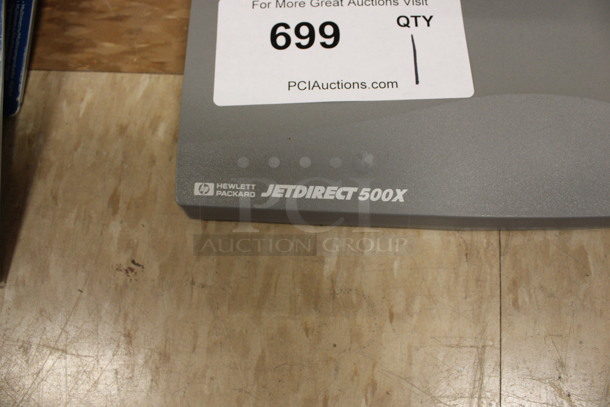 Hewlett Packard HP Jetdirect 500X External Drive. 11x5x1. (Room 108)  - Image 2 of 4