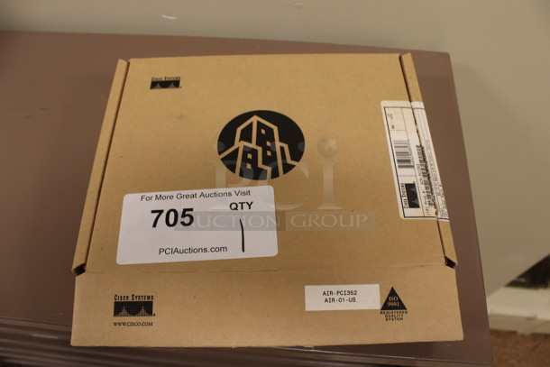 IN ORIGINAL BOX! Cisco Systems Air-PCI352 PCI Adapter. 5x6.5x1. (Room 108) - Image 4 of 4