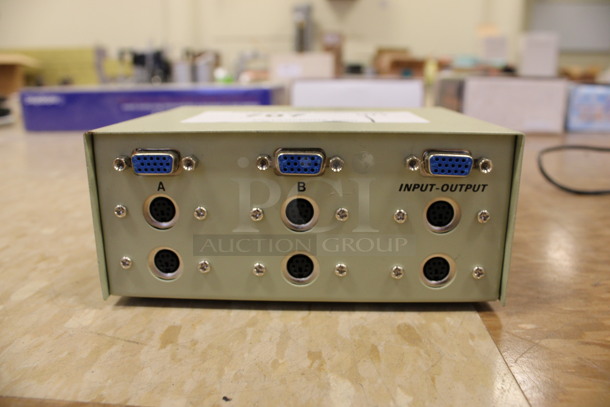 Metal Data Transfer Switch. 6x5x3. (Room 108) - Image 2 of 4
