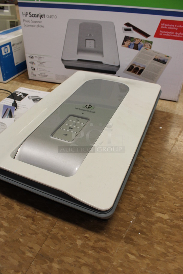 BRAND NEW IN BOX! HP Scanjet G4010 Countertop Photo Scanner. 20x10x3. (Room 108)
 - Image 5 of 6