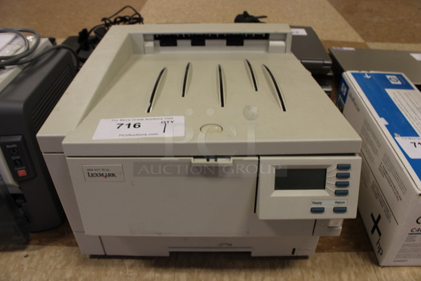 Lexmark IBM 4037 5E Countertop Printer. 15x17x10. (Room 108)

