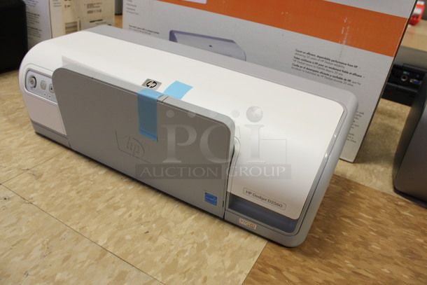 BRAND NEW IN BOX! HP Deskjet D2560 Countertop Printer. 17x8x5.5. (Room 108)
 - Image 4 of 6