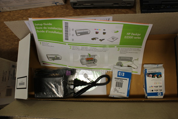 BRAND NEW IN BOX! HP Deskjet D2560 Countertop Printer. 17x8x5.5. (Room 108)
 - Image 6 of 6