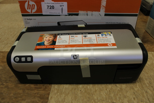 BRAND NEW IN BOX! HP Deskjet D2460 Countertop Printer. 17x8x6. (Room 108)
