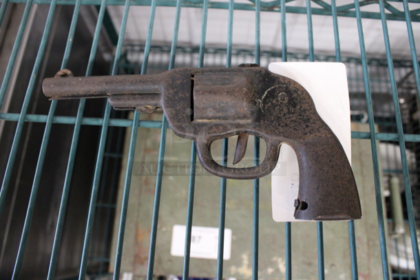 Antique Metal Cap Gun. 8x2x5