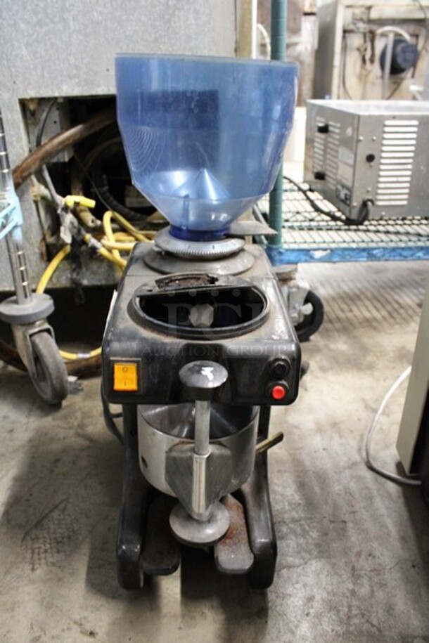 Bregani Metal Countertop Espresso Bean Grinder. 7x13x14. Tested and Working! - Image 1 of 5