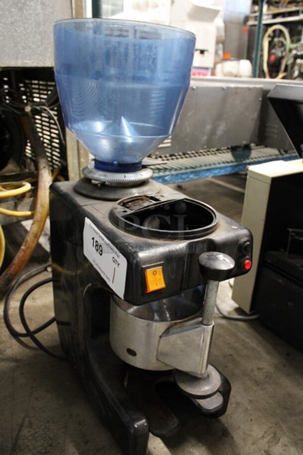 Bregani Metal Countertop Espresso Bean Grinder. 7x13x14. Tested and Working! - Image 2 of 5