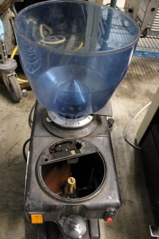 Bregani Metal Countertop Espresso Bean Grinder. 7x13x14. Tested and Working! - Image 5 of 5