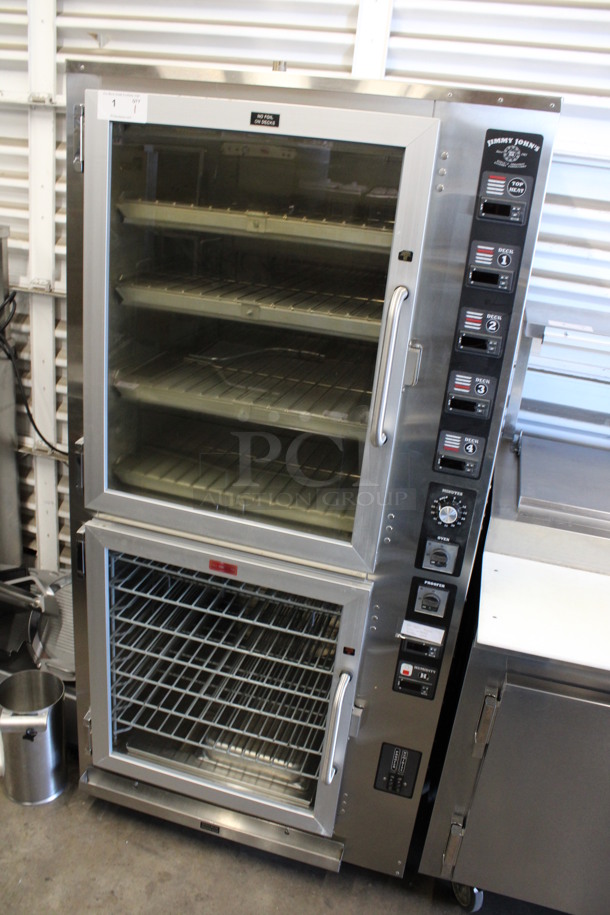 2016 Piper Products Model OP-4-JJ-D Stainless Steel Commercial Floor Style Bakery Oven Proofer on Commercial Casters. 120/208 Volts, 3 Phase. 36x34x74 - Image 2 of 8