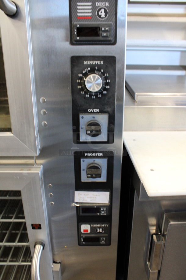 2016 Piper Products Model OP-4-JJ-D Stainless Steel Commercial Floor Style Bakery Oven Proofer on Commercial Casters. 120/208 Volts, 3 Phase. 36x34x74 - Image 5 of 8