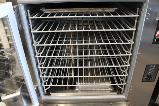 2016 Piper Products Model OP-4-JJ-D Stainless Steel Commercial Floor Style Bakery Oven Proofer on Commercial Casters. 120/208 Volts, 3 Phase. 36x34x74 - Image 7 of 8