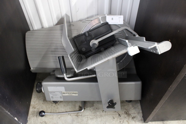 2014 Bizerba Model GSP HD Stainless Steel Commercial Countertop Meat Slicer. 120 Volts, 1 Phase. 29x24x26. Tested and Working! - Image 1 of 5