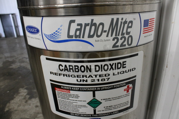 Chart Carbo-Mite 220 Stainless Steel Carbon Dioxide Tank. 24x20x43 - Image 4 of 5