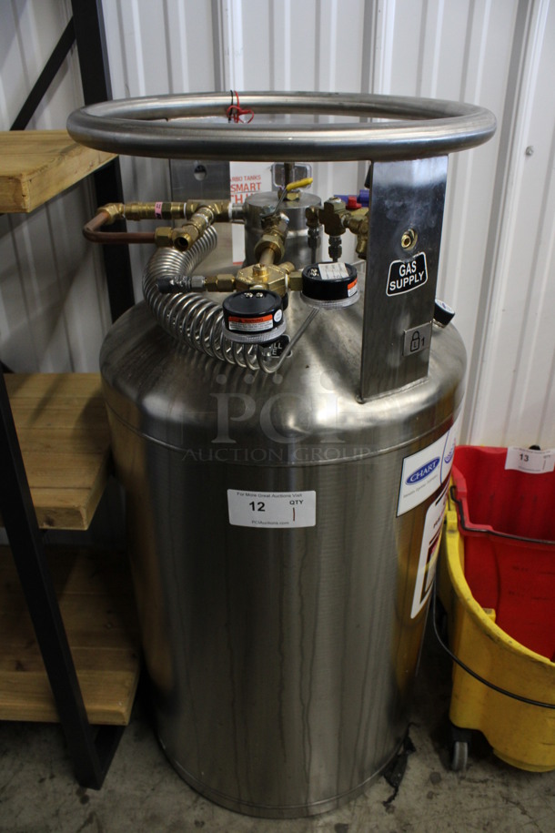 Chart Carbo-Mite 220 Stainless Steel Carbon Dioxide Tank. 24x20x43 - Image 5 of 5