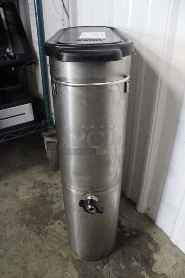 Stainless Steel Beverage Holder Dispenser. 6x16x21